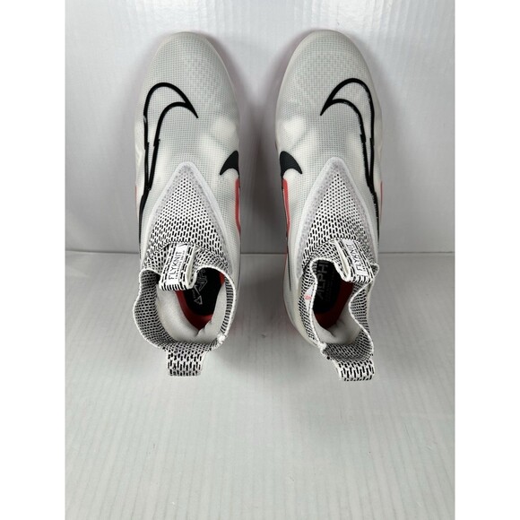 Size 11.5 Nike Alpha Menace Elite 3 Football Cleats Men White Red CT6648-103 NEW main image 6
